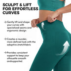 3D Anti-Cellulite Short Leggings