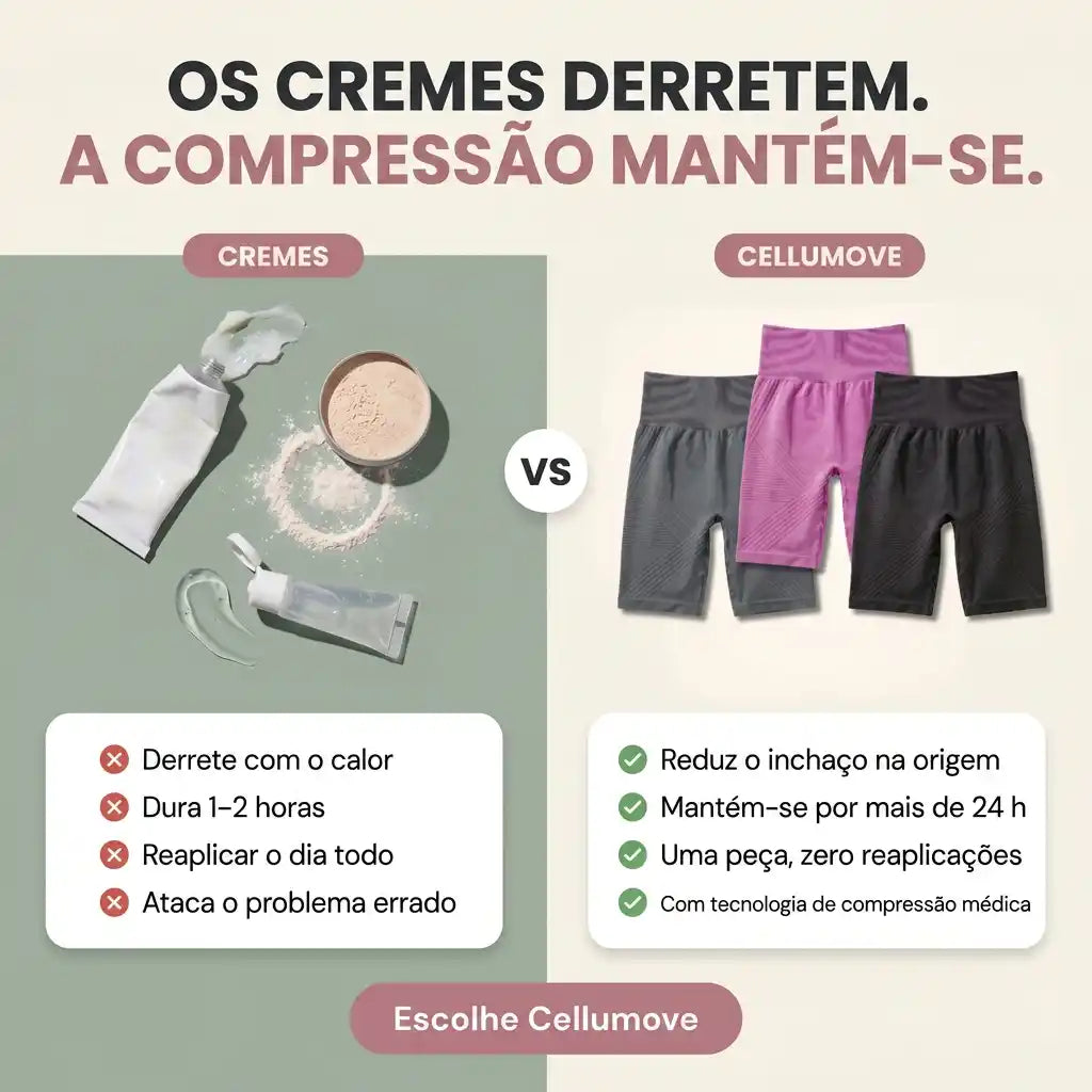 Calções 3D antifricção