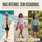 Calções 3D antifricção