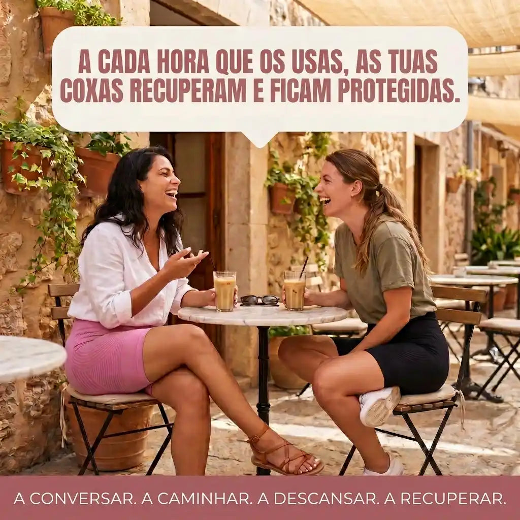 Calções 3D antifricção