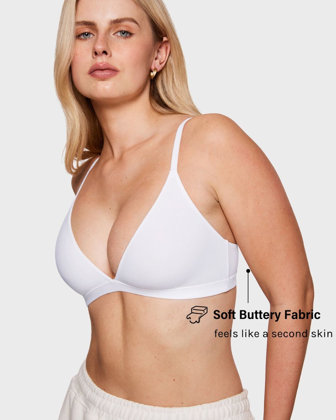 Curvvvy™ Soft Triangle Bralette
