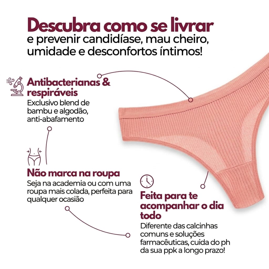 Calcinha Bambooline (Cavada)