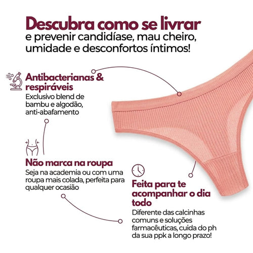 Calcinha Bambooline (Cavada)
