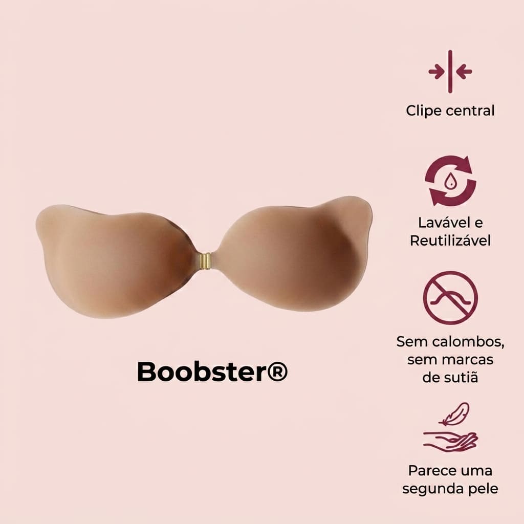 Boobster - Sutiã de Silicone Invisivel