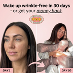 Anti Wrinkle Pillow + Pillowcase.